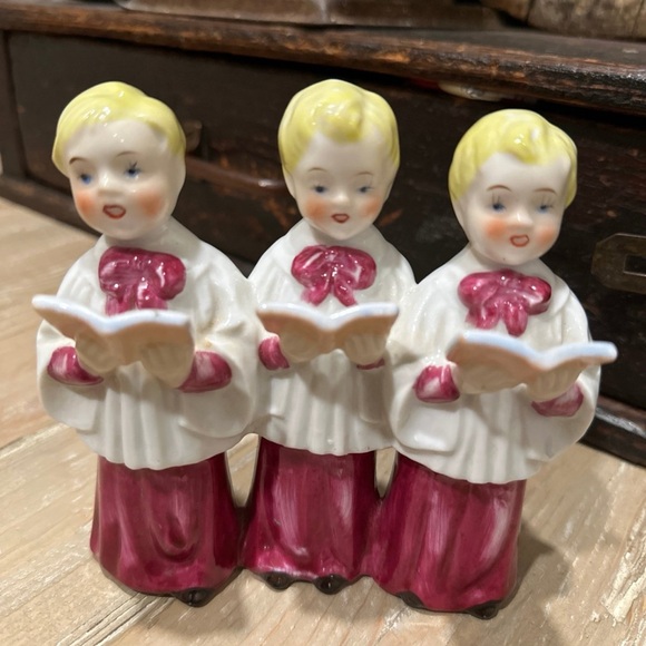 Vintage Ceramic Choir Boys Made in Japan - Picture 7 of 10